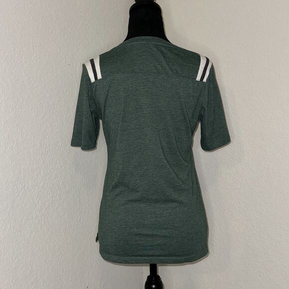 Colosseum Michigan State Spartans T-Shirt Women Medium Green Cotton Short Sleeve - Picture 3 of 7